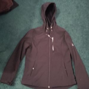 Black water resistant jacket